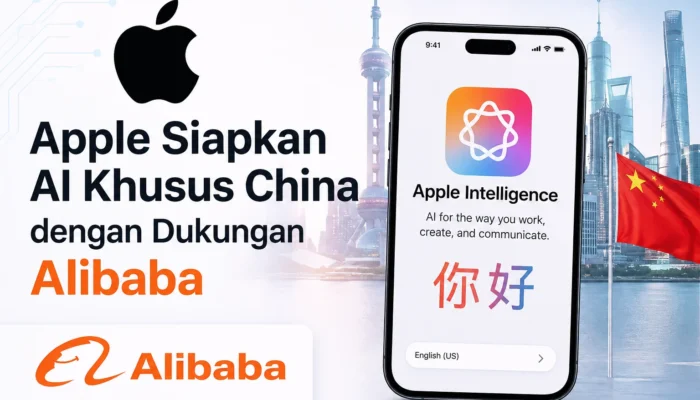 Apple Intelligence Segera Hadir di China, Didukung Teknologi AI dari Alibaba